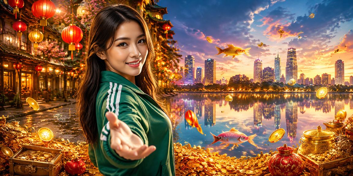Khung cảnh người chơi xổ số tại Hà Nội với đèn lồng truyền thống